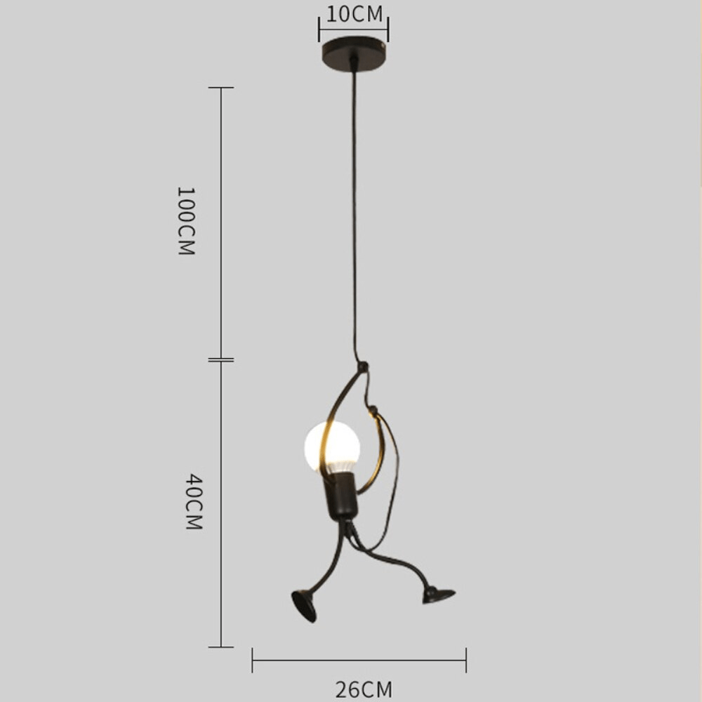 Anais - Little Man Pendant Light photo - LIGHTING Ecrudeco