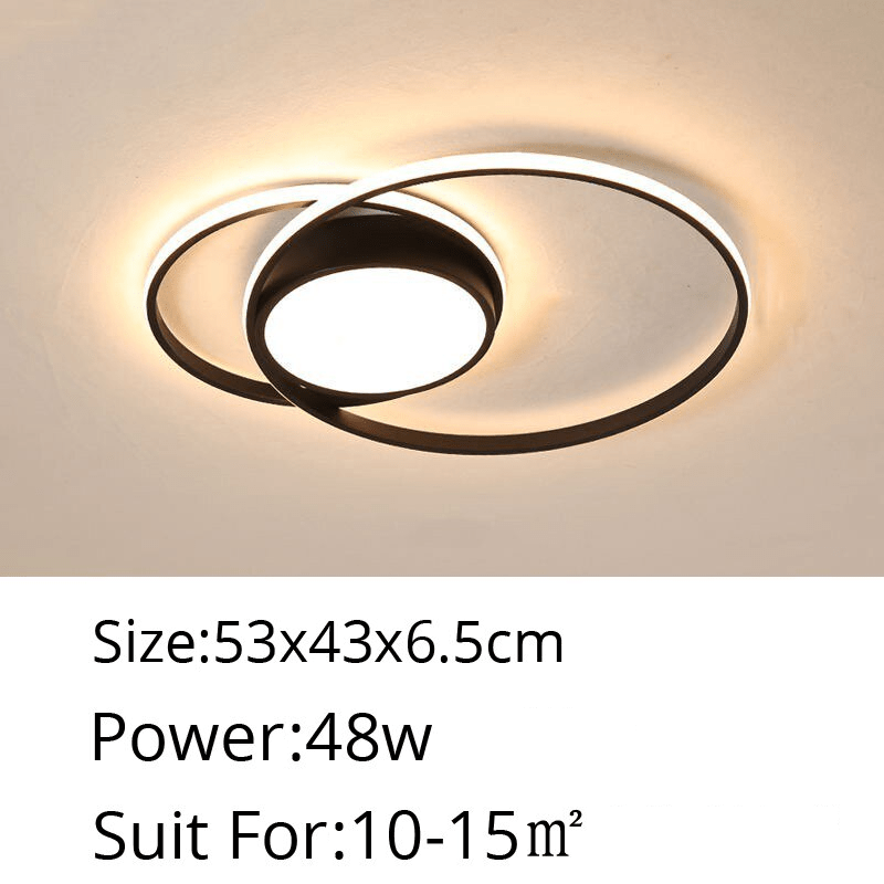 Ceiling Rings Light (4 Variation) photo - LIGHTING Ecrudeco