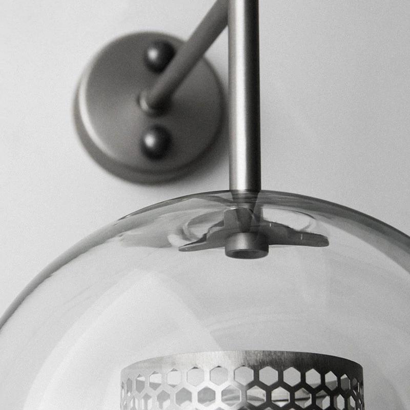 Barnett - Glass Wall Lamp photo - LIGHTING Ecrudeco