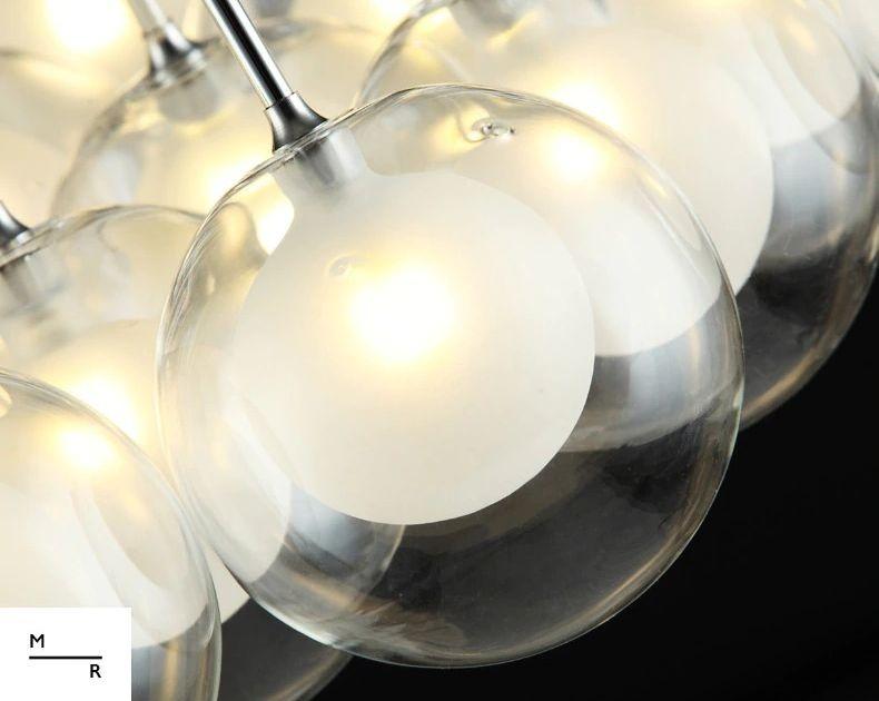 Boyle - Glass Balls Chandelier photo - LIGHTING Ecrudeco