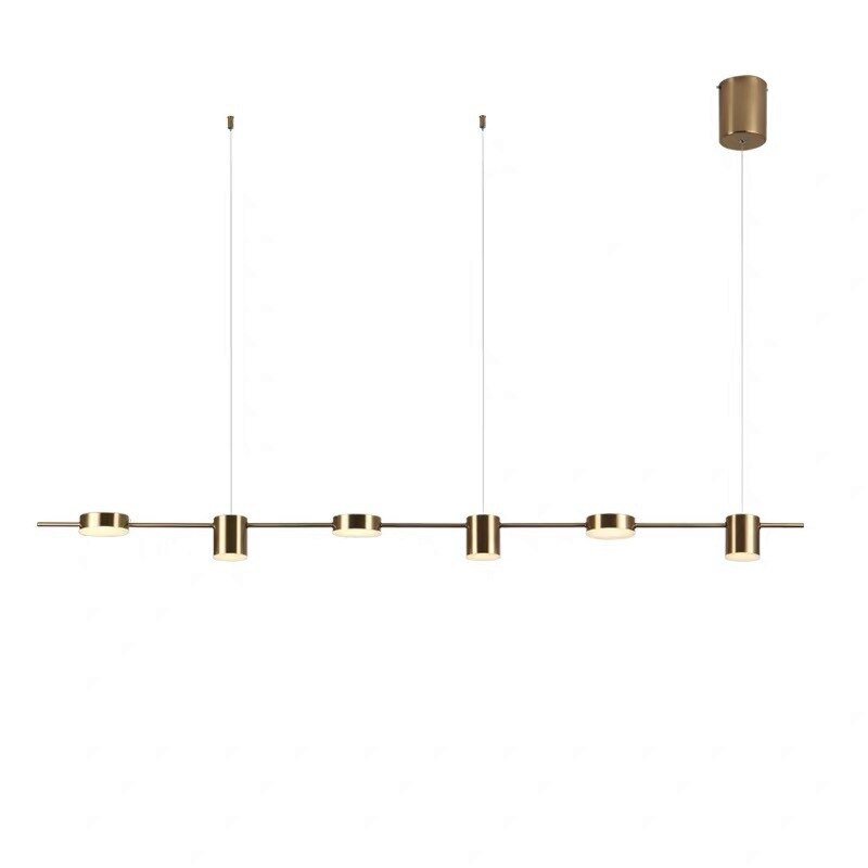 Cowan - Golden/Black LED Pendant