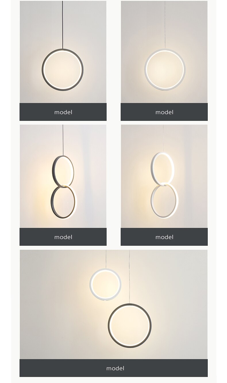 Tomi - Ring Minimalist Pendant Light