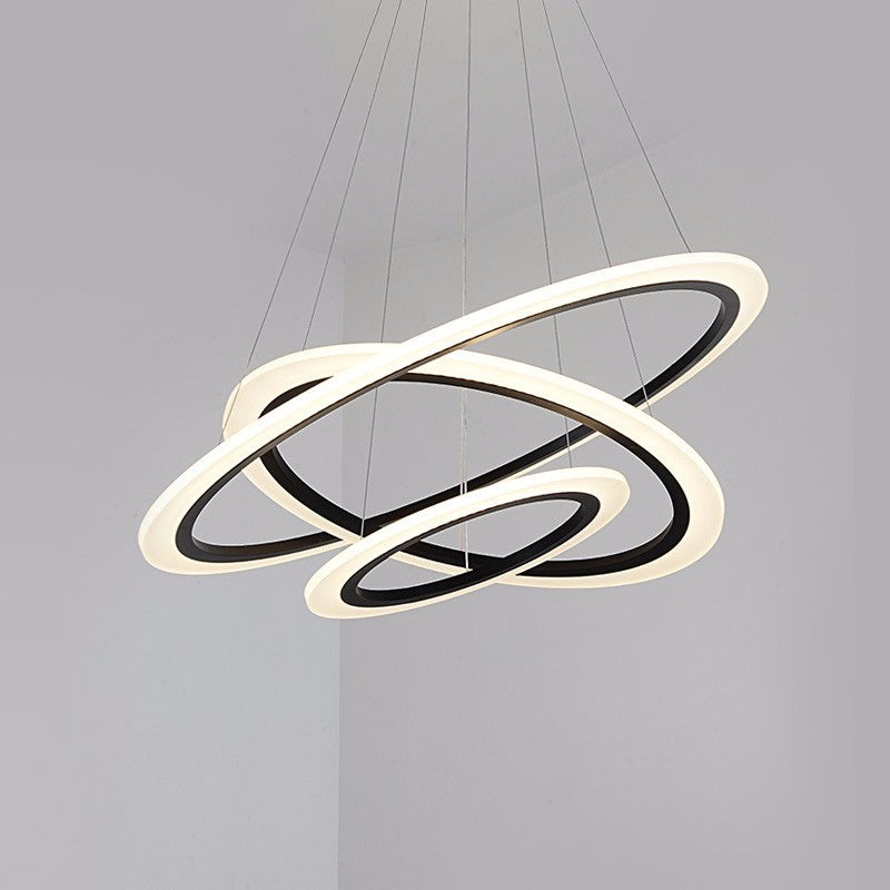 Round Chandelier (1-3 rings)