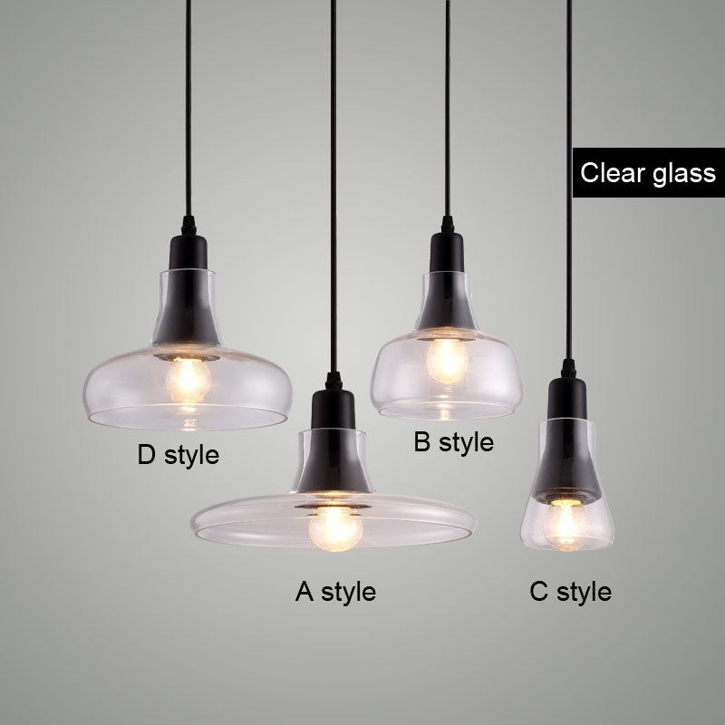 Leila - Glass Pendant Light