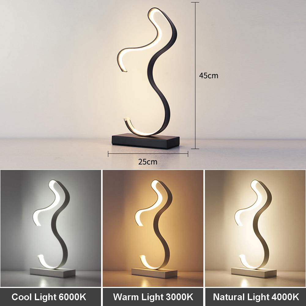 Arian - LED Table Lamps 15W photo - LIGHTING Ecrudeco