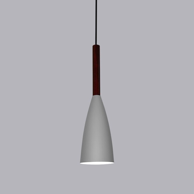 Derren - Wood Aluminum Pendant Light