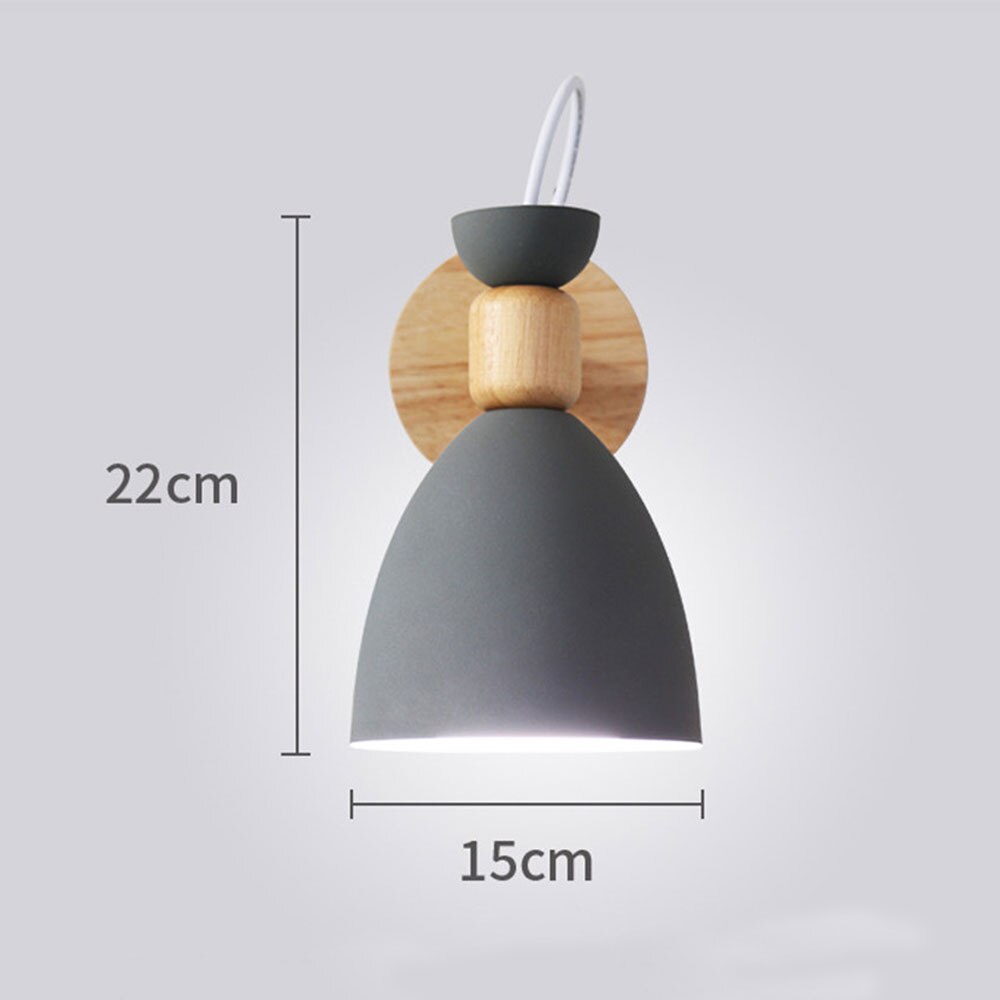 Sparks - Colorful Wood Wall Lamp