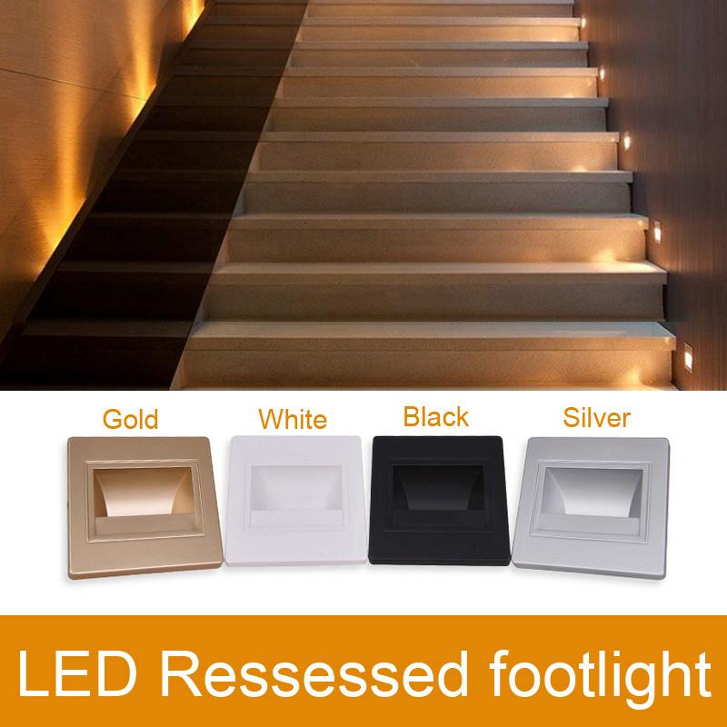 Cade - LED Recessed Footlights (1.5W) photo - LIGHTING Ecrudeco