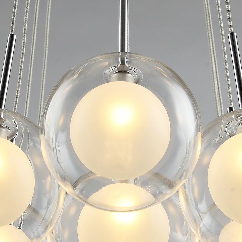 Boyle - Glass Balls Chandelier photo - LIGHTING Ecrudeco
