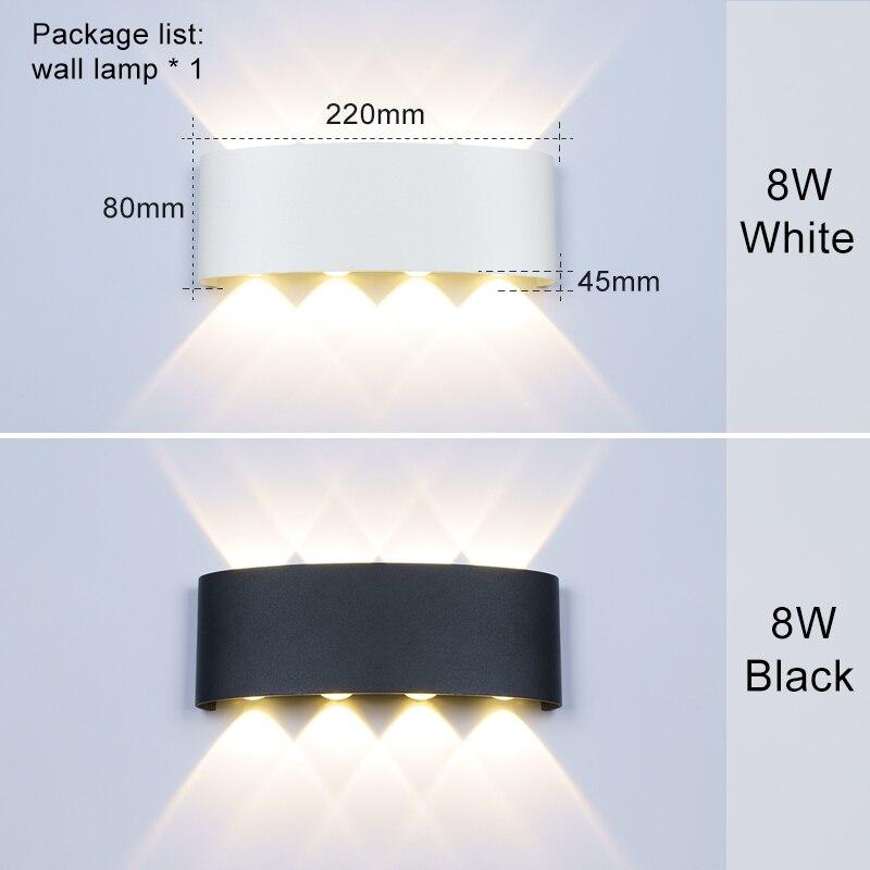 Berger - Aluminum LED Wall Lamp (IP65 / 2-12W) photo - LIGHTING Ecrudeco