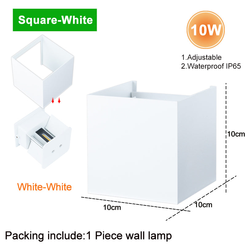 Soto - LED Waterproof Wall Light (IP65 7-10W) photo - LIGHTING Ecrudeco