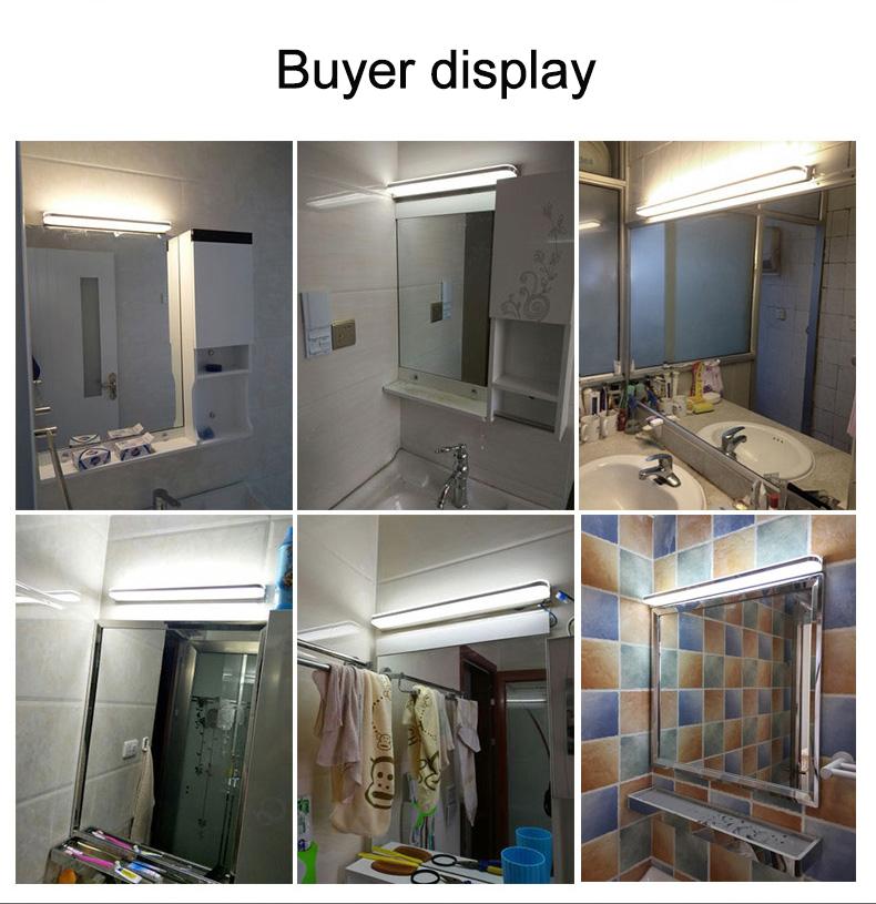 Dewi - LED Mirror Light (40-50cm / 9-12W) photo - LIGHTING Ecrudeco
