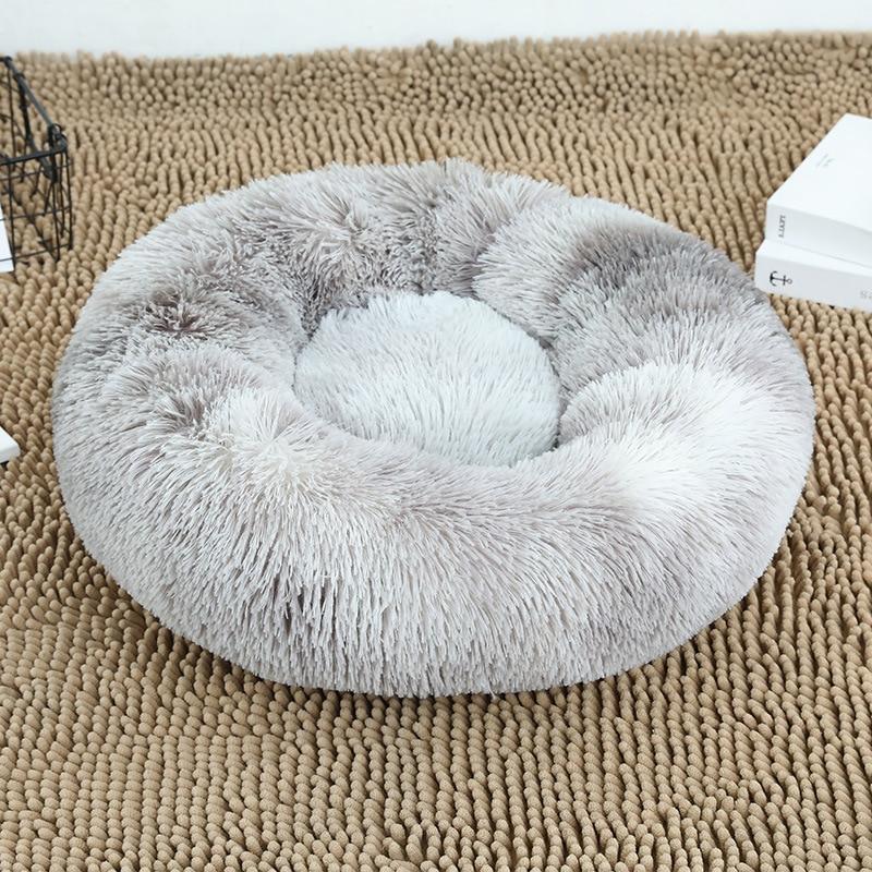 Plush Calming Soft Pet Bed photo - FURNITURE Ecrudeco