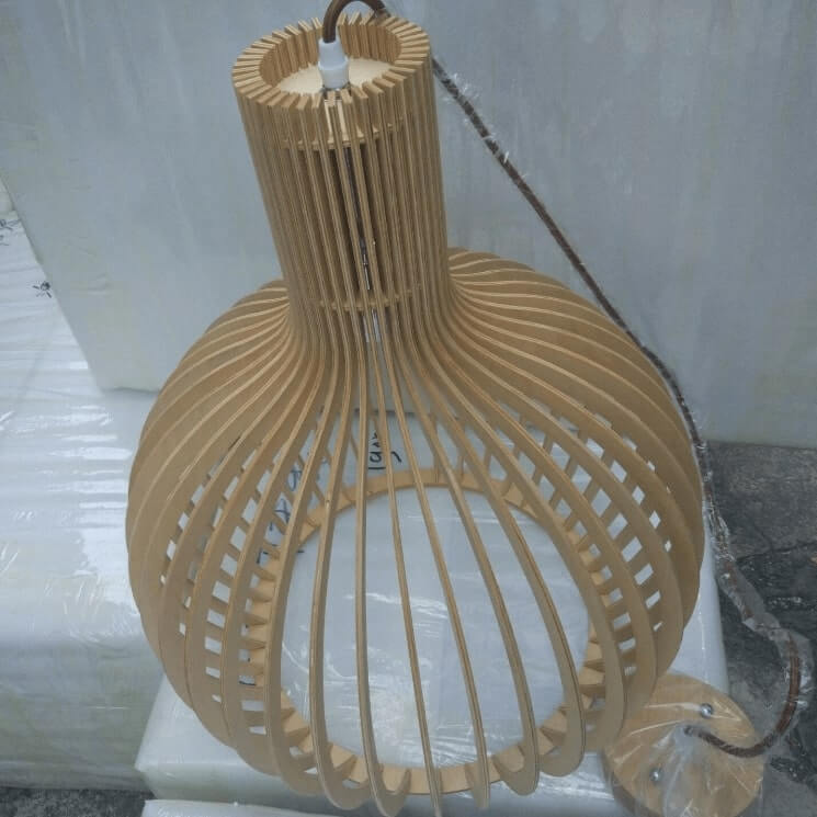 Quinn - Wooden Pendant Lamp